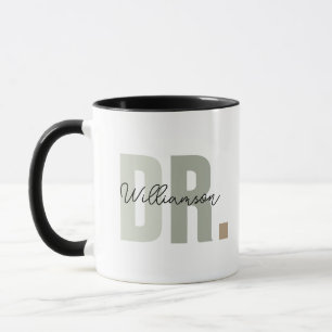 Caneca Médico Personalizado Mug, Futuro Doutor Mug, Gradu