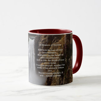 Caneca Medida de sucesso