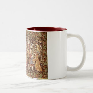 Caneca medieval da tapeçaria