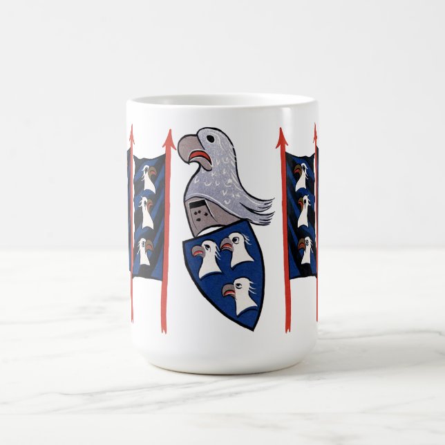 Caneca medieval de Eagle (Centro)