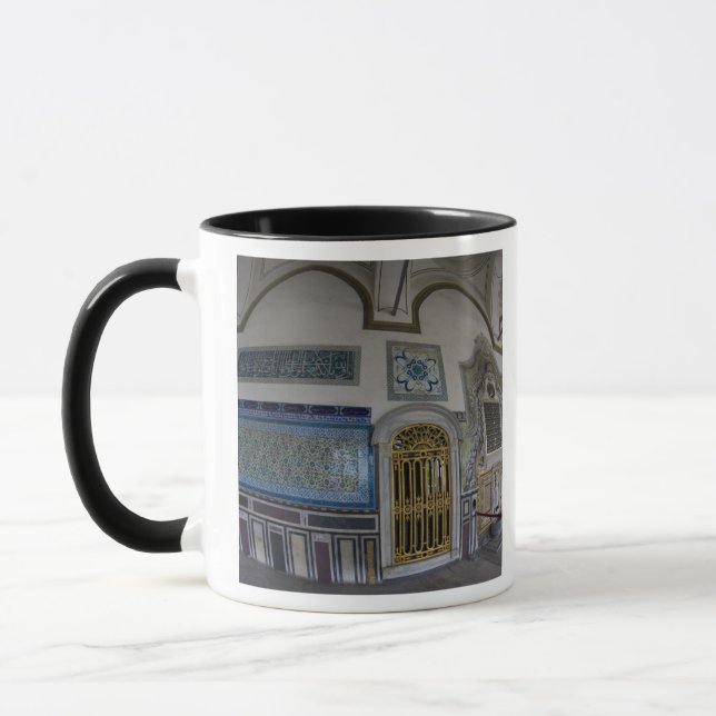 Caneca Médio Oriente Turquia e cidade de Istambul com os  (Esquerda)