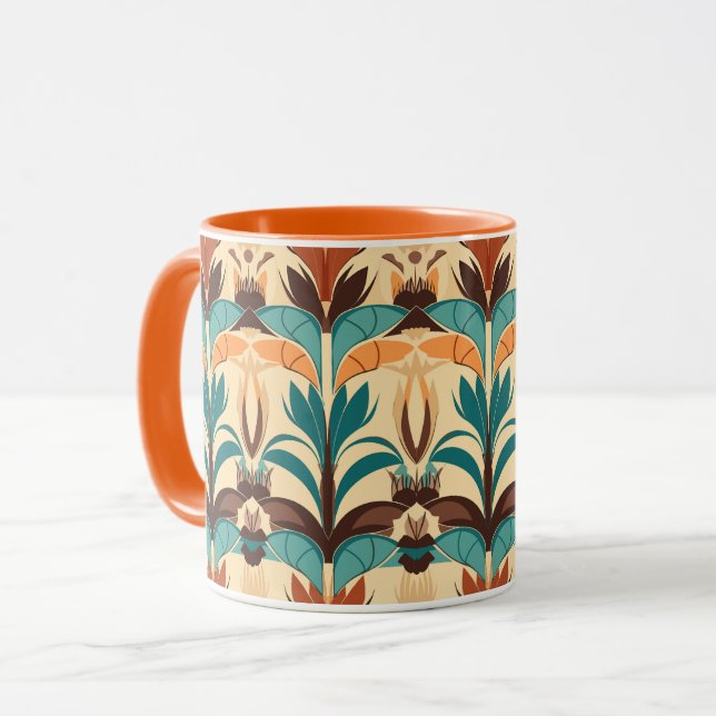 Caneca Médio-século Moderno Boho (Frente Esquerda)