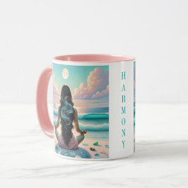 Caneca Meditação Harmonia em Praia