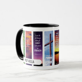 Caneca MEDITAÇÃO Personalizada À BÍBLIA Cristã