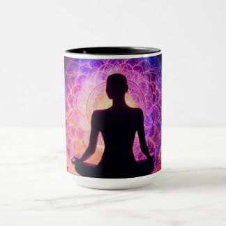 Caneca Meditando Silhouette