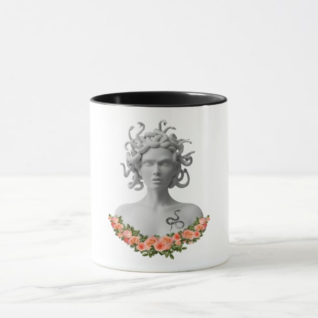 Caneca Medusa Gorgon Mitologia Grega (Centro)