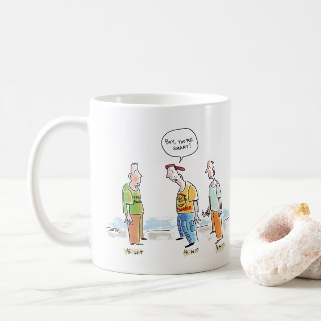 Caneca Meia-Wit (Com Donut)