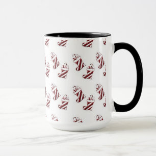 Caneca Meias de Natal Mug de Café