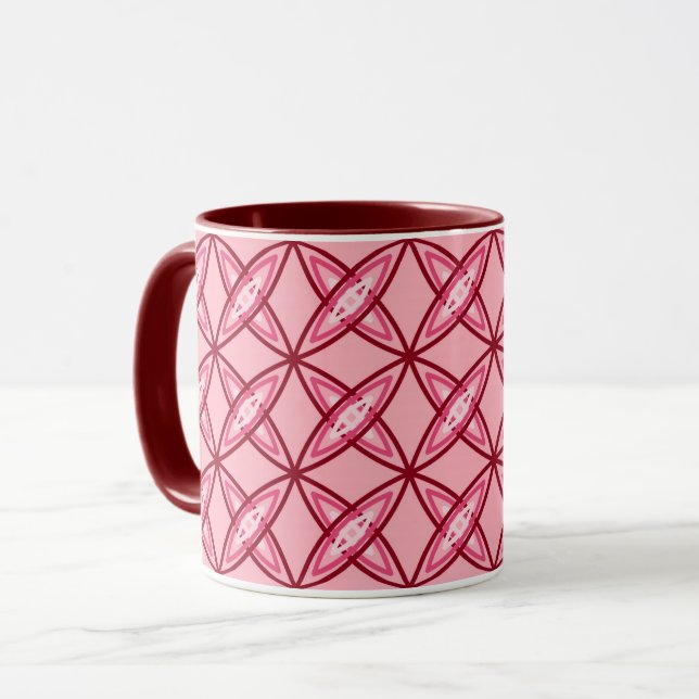Caneca Meio século atômico moderno - Rosa Balé (Frente Esquerda)