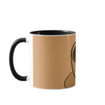 Meio século Moderno Café Marrom