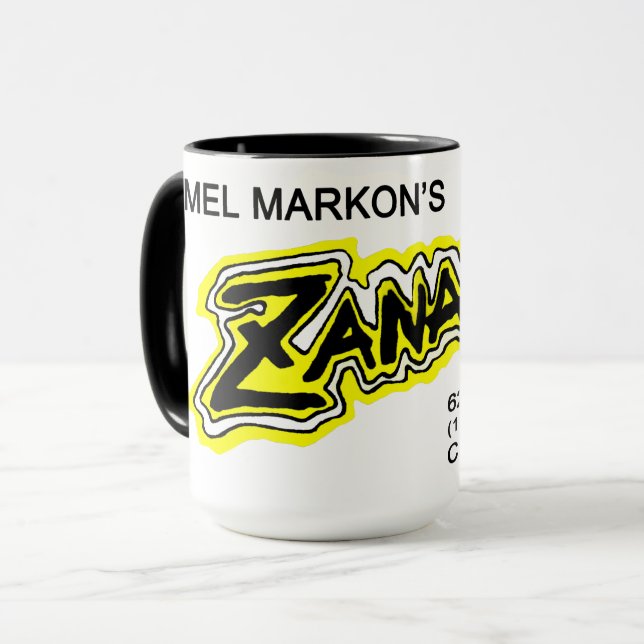 Caneca Mel Markon's, Zanadu, Chicago, Illinois (Frente Esquerda)