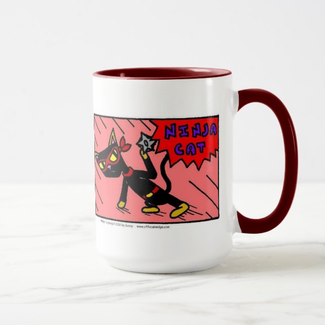 Caneca Mel NINJA CAT Mug (Direita)