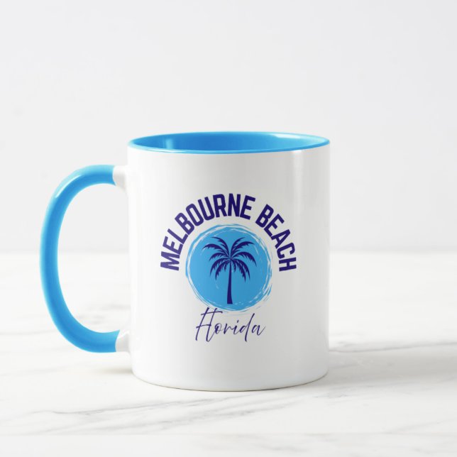 Caneca Melbourne Beach Florida Coffee Mug (Esquerda)