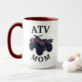 Caneca Melhor 4 Rodas "ATV MOM" de sempre! Dia das Mães