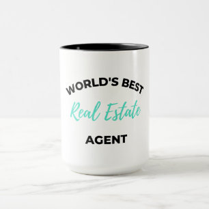 Caneca Melhor agente imobiliário do mundo 2