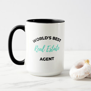 Caneca Melhor Agente Imobiliário do Mundo 2