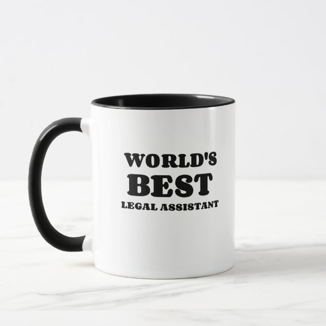 CANECA MELHOR ASSISTENTE LEGAL DO MUNDO (Esquerda)