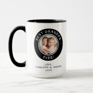 Caneca Melhor Avô Alguma Vez Personalizado Foto Moderna F