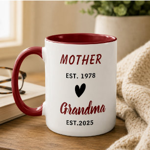 Caneca Melhor Avó do Mundo Colagem de Fotos Avós