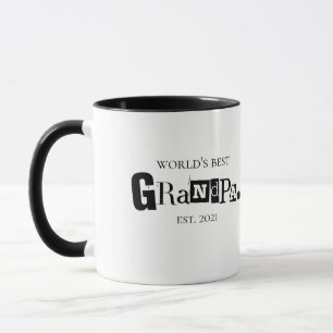 Caneca Melhor Avô do Mundo Est Divertido Dizendo Preto Br