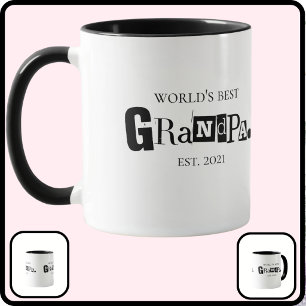Caneca Melhor Avô do Mundo Est Divertido Dizendo Preto Br