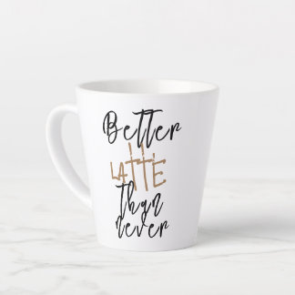 Caneca Melhor Café Com Leite Do Que Nunca - Xícara