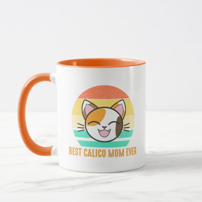 Caneca Melhor Calico Mãe Já Fez Um Pão De Gato Calico (Esquerda)