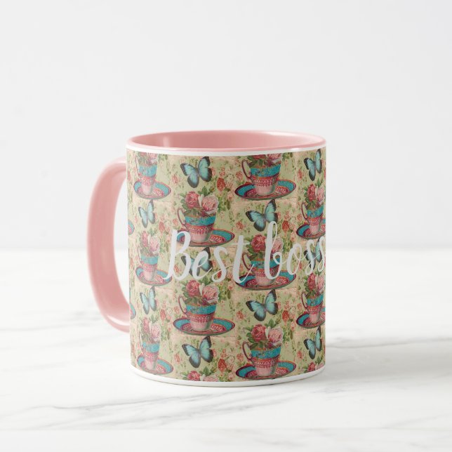 Caneca Melhor chefe de sempre (Frente Esquerda)