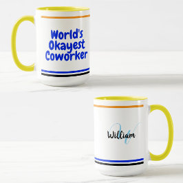 Caneca Melhor Colega de Trabalho Mediano do Mundo | Canec