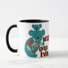 Caneca Melhor Dia de as mães de Ever Koala