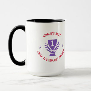 Caneca Melhor diretor de tecnologia do mundo
