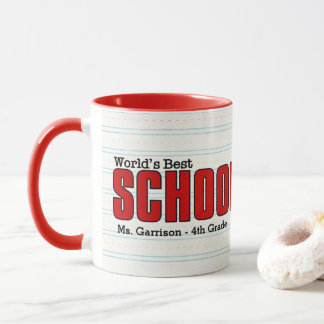 Caneca Melhor Ensino Ensino Encantado do Mundo Fale Minha