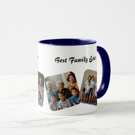 Caneca Melhor Família Já Personalizada Mug De Fotografias