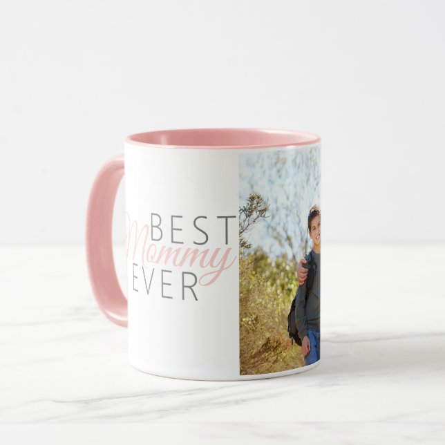 Caneca Melhor Foto de Mamãe Ever (Frente Esquerda)