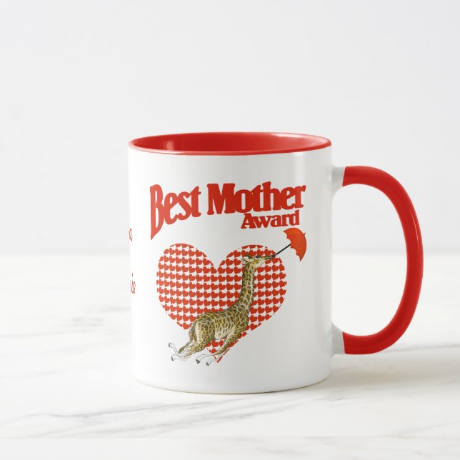 Caneca Melhor Guarda-Prêmio Mãe (Direita)