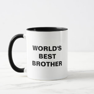 Caneca Melhor Irmão do Mundo Personalizado