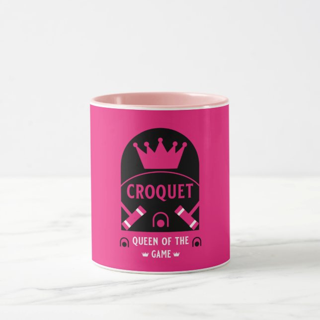 Caneca melhor jogador de croquet engraçado (Centro)