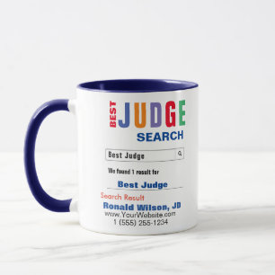 Caneca Melhor Juíza Gift Mug