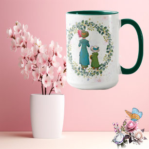 Caneca Melhor Mãe Alguma Vez Verde Festa De Dia de as mãe