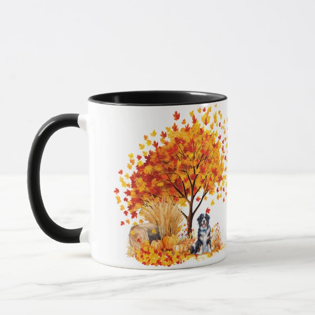 Caneca Melhor Mãe de Cachorro de Todos os Tempos Autumn,  (Esquerda)