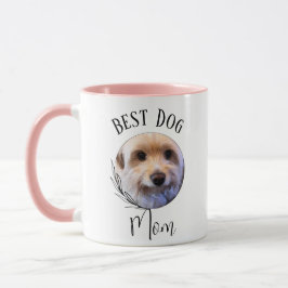 Caneca Melhor Mãe de Cãozinho - Foto Personalizada Mug de