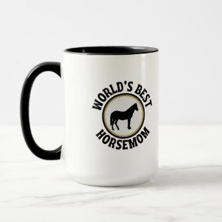 Caneca Melhor mãe de cavalo do mundo