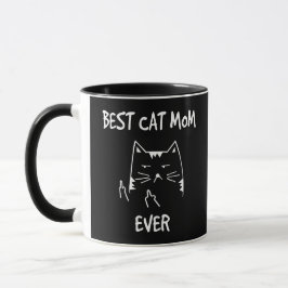 Caneca Melhor Mãe De Gato Nunca