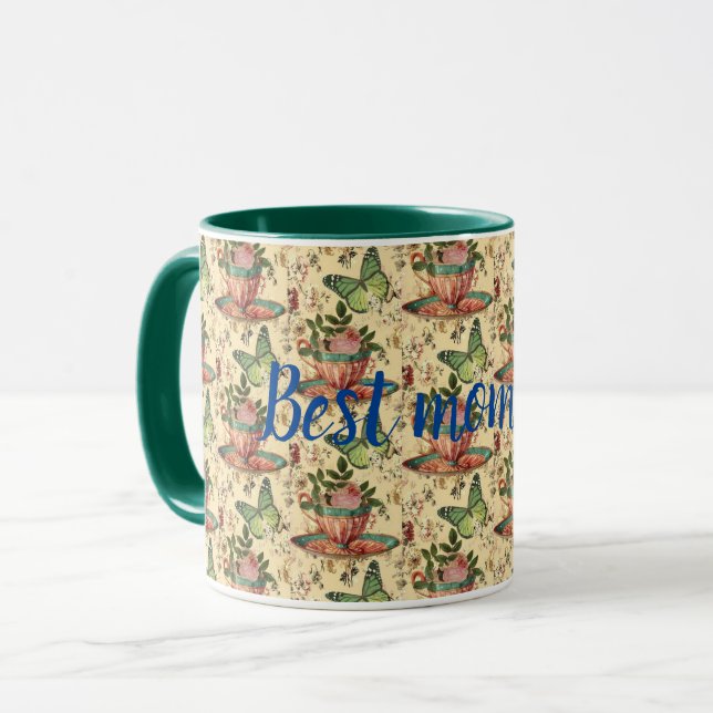 Caneca Melhor mãe de sempre (Frente Esquerda)