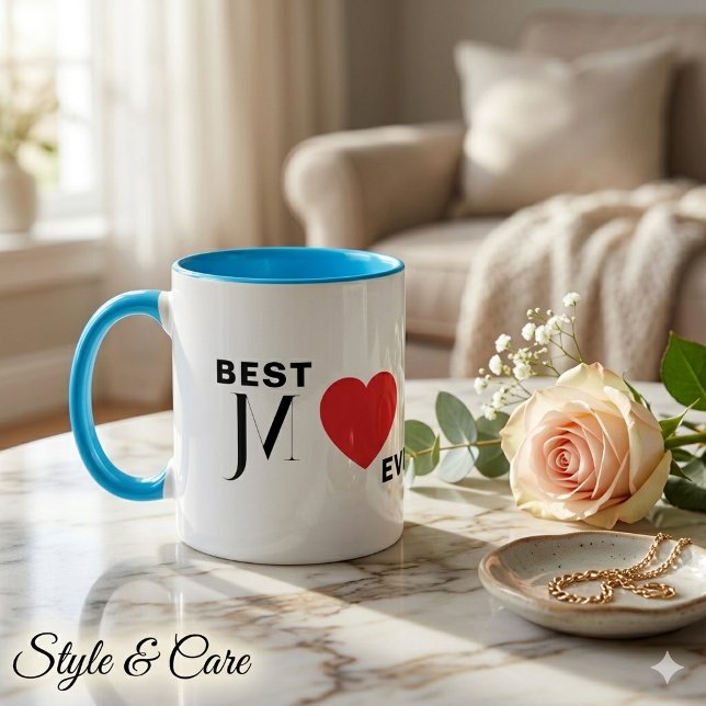 Caneca Melhor MÃE de Todos os Tempos | Presente Criativo  (Best MOM Ever  Cute Mother's Day Gift Idea Mug)