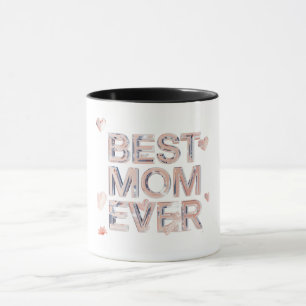 Caneca Melhor Mãe de Todos os Tempos Vidro 3D Design Pr