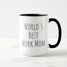 Caneca Melhor Mãe de Trabalho