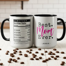 Melhor Mãe do Mundo Fatos Nutricionais Dia das Mãe