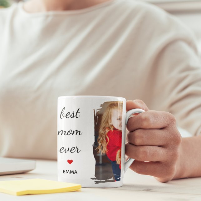 Caneca Melhor Mãe do Mundo l Tipografia Personalizada com (Criador carregado)