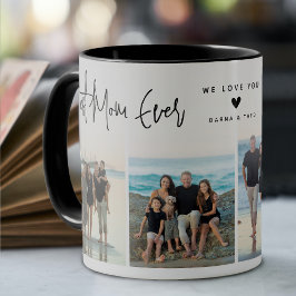Caneca Melhor Mãe do Mundo Script 4x Foto